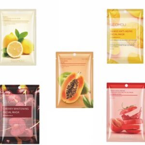 seomou korean face mask sheet pack of 5