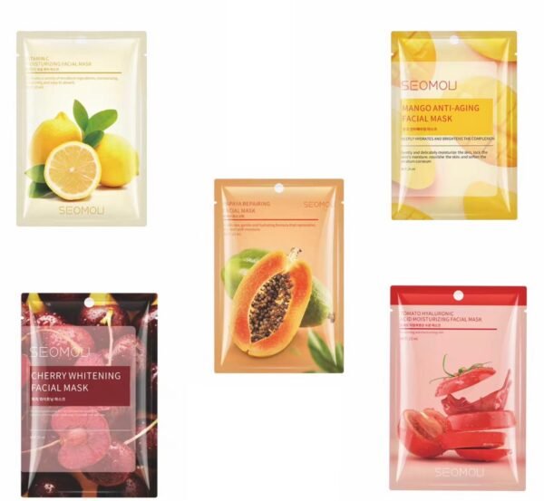 Seomou Korean Face Mask Sheet Pack of 5